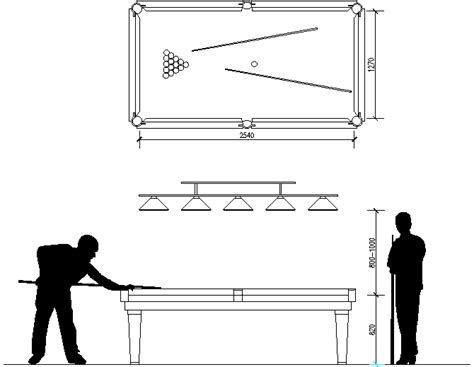 pool table cad block|Billiards 2 DWG, free CAD Blocks download.